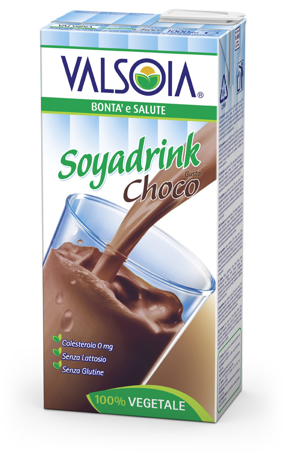 3D tetra pack shape of chocolate milk