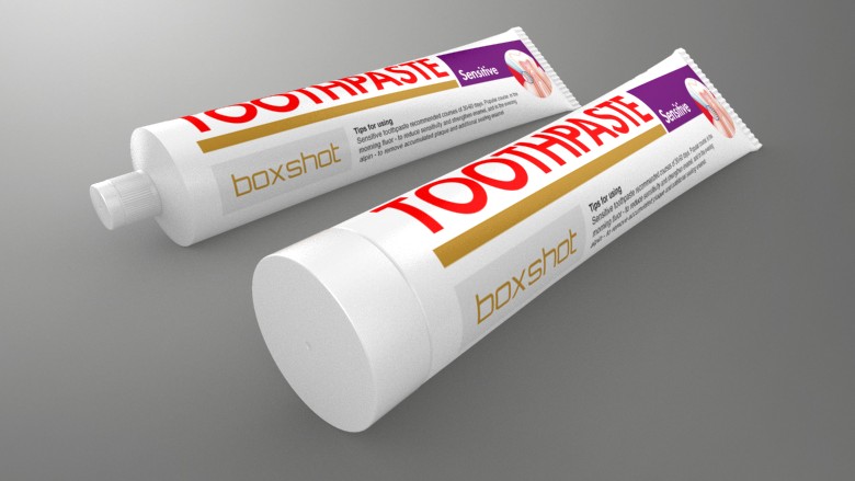 3D Toothpaste Tube