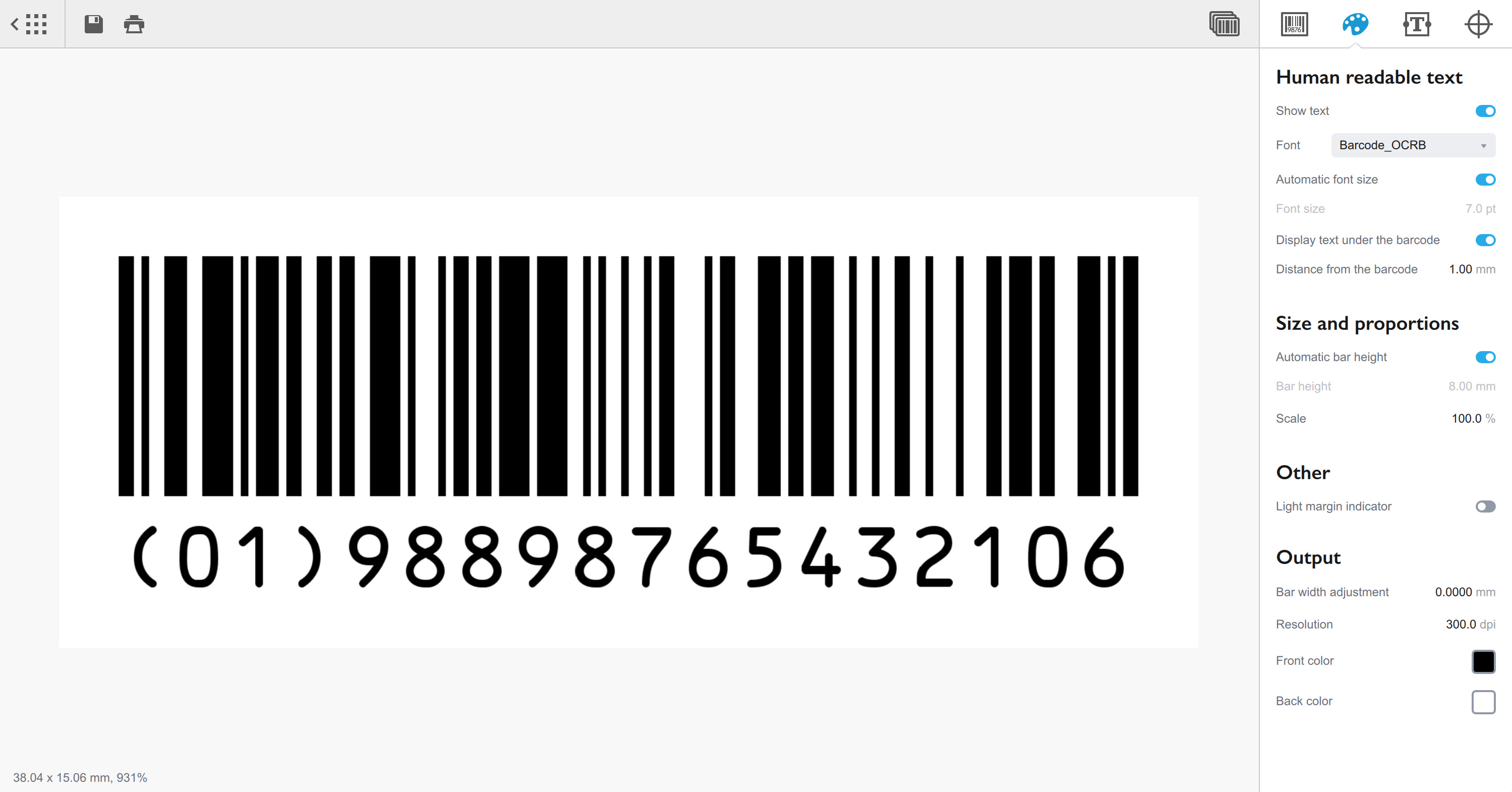 Barcode 2.1.2 Mac 破解版 - 专业条形码生成器