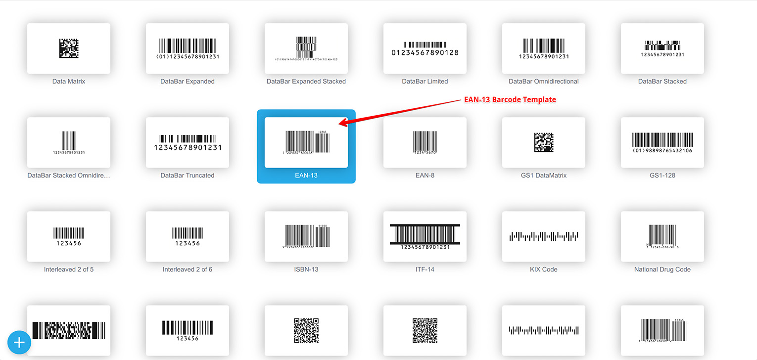 EAN-13 Barcode Generator Format Specification