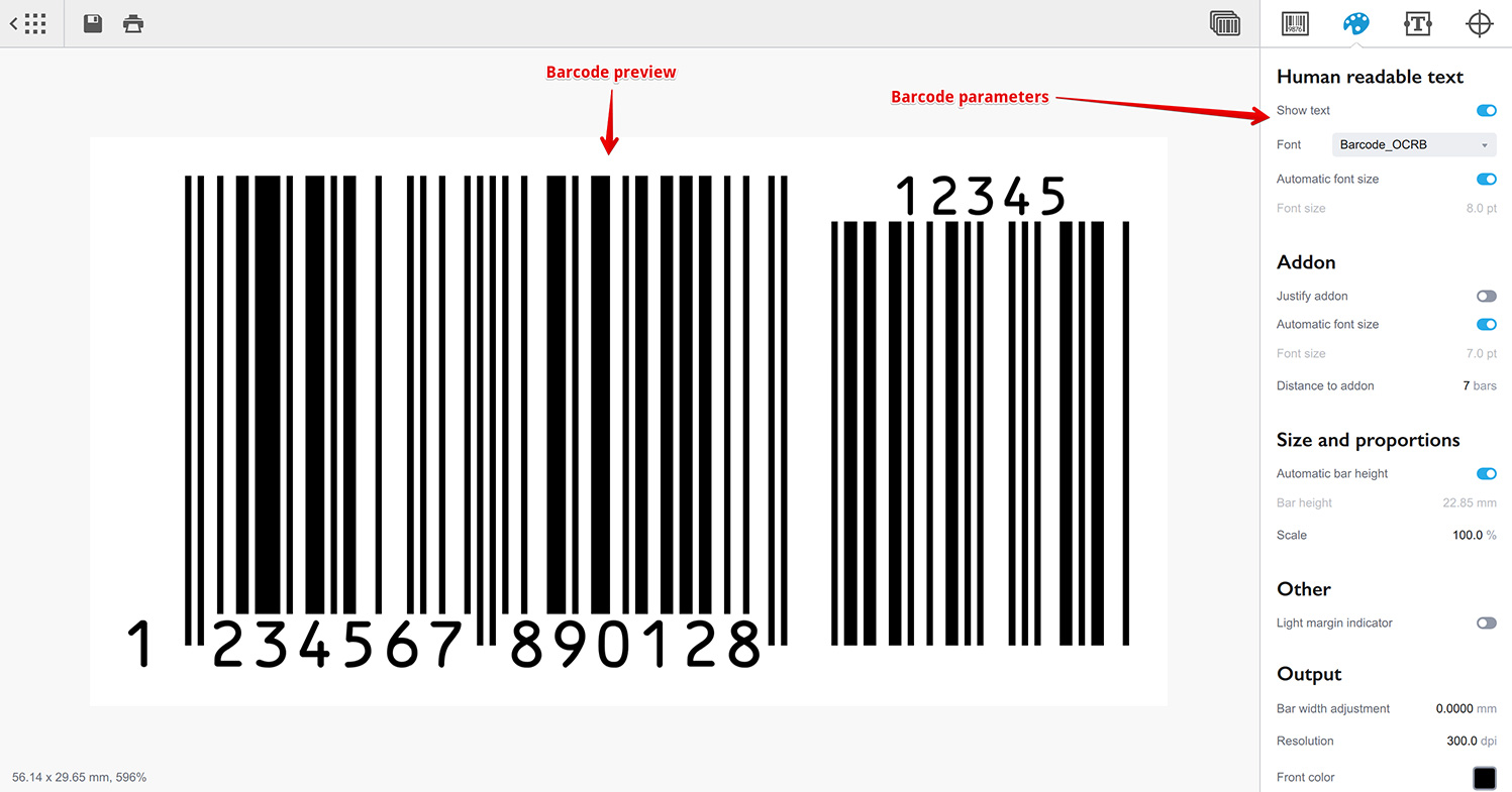 random barcode