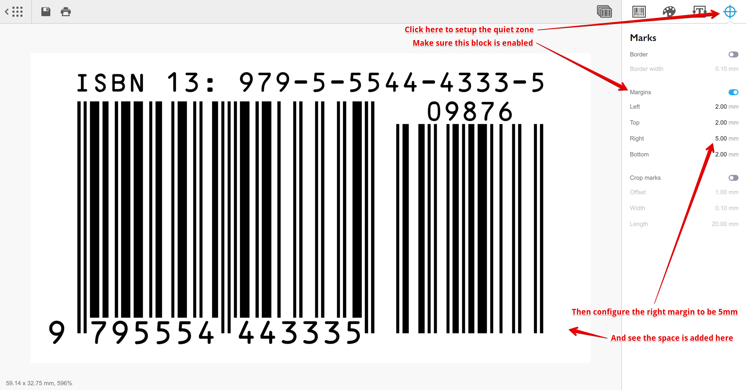 How to generate an isbn barcode