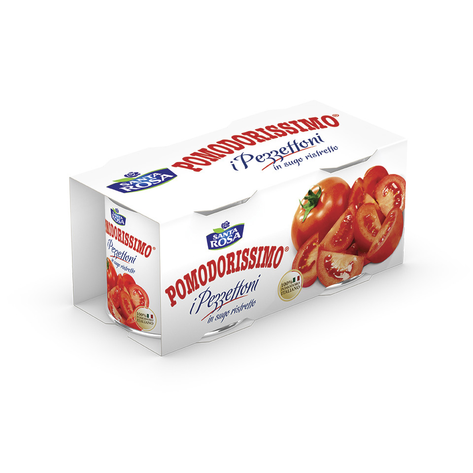 3D pack of tomato paste cans