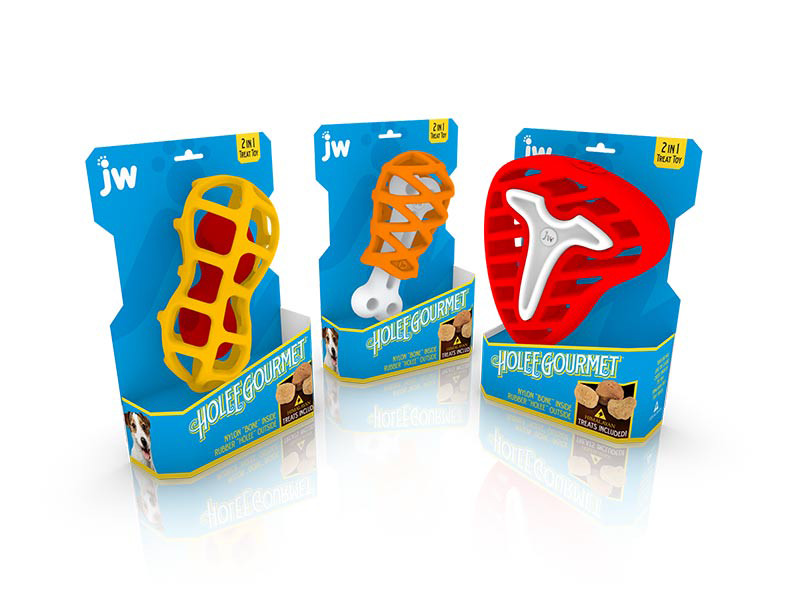 Various pet toys rendered in Boxshot
