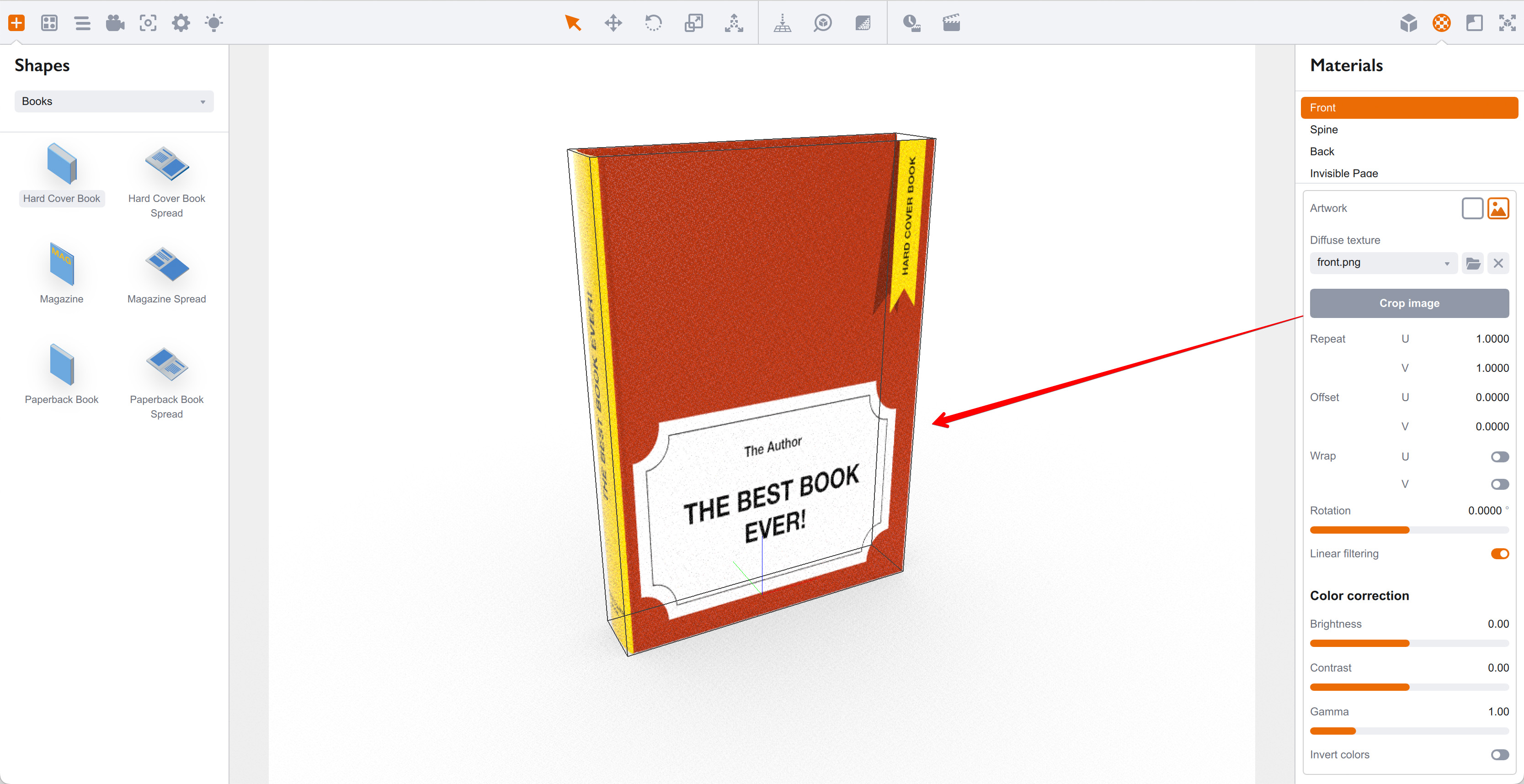 Texture Slots in Boxshot - Tutorial
