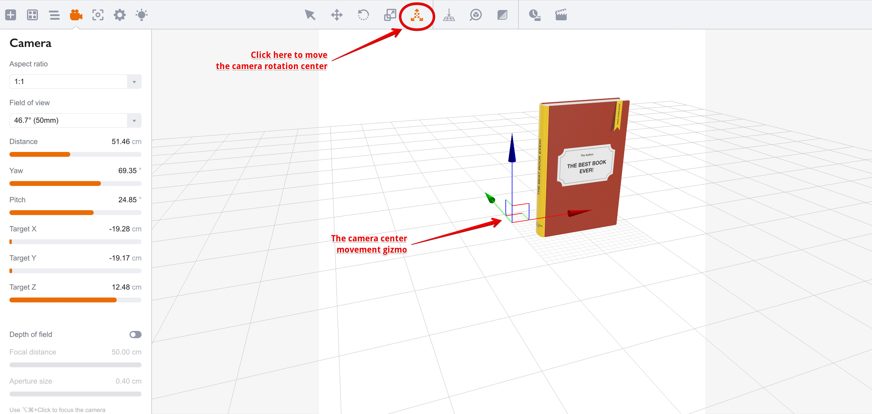 Using Camera in Boxshot — Tutorial