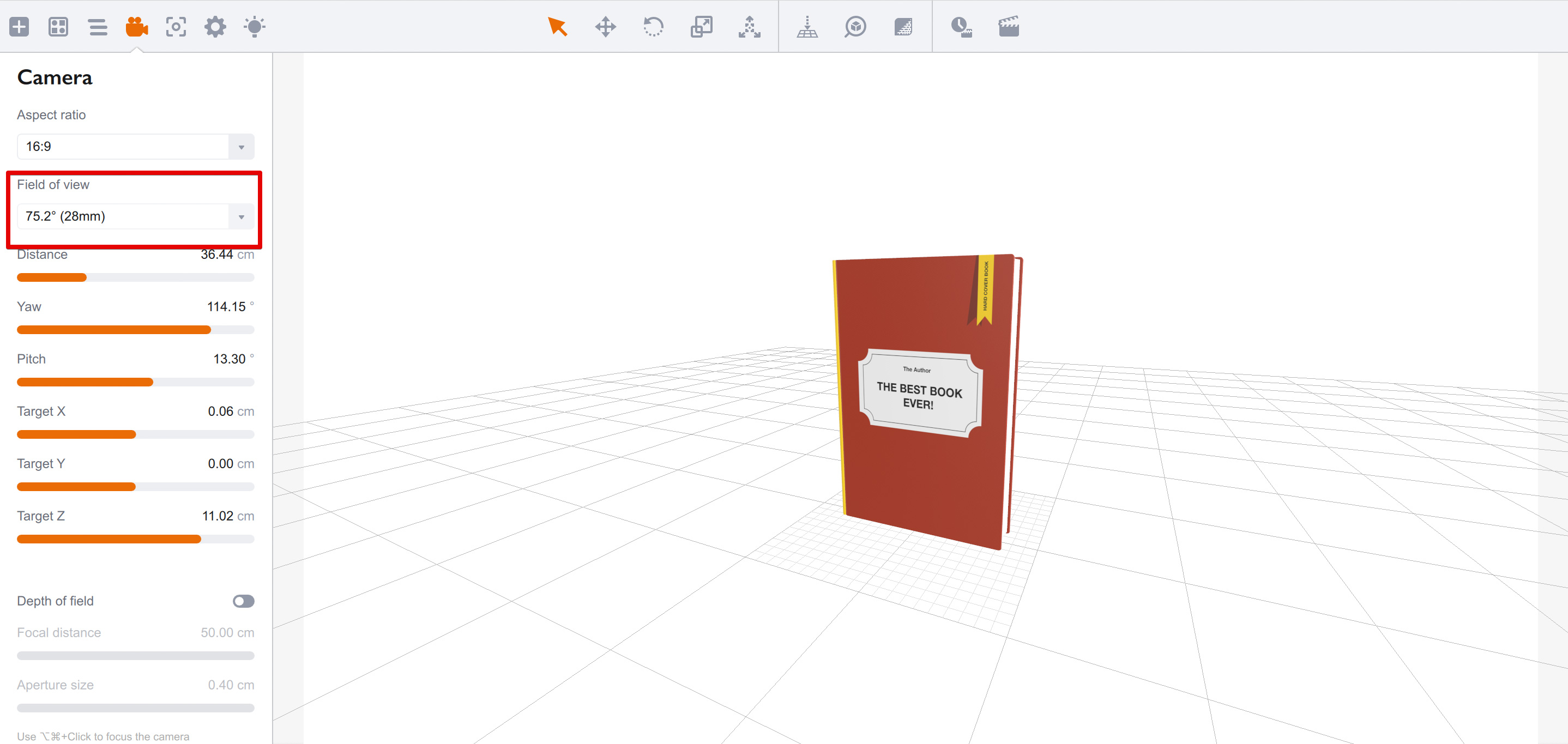 Using Camera in Boxshot — Tutorial