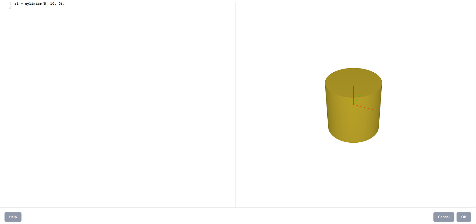 Solid script editor mode in Boxshot