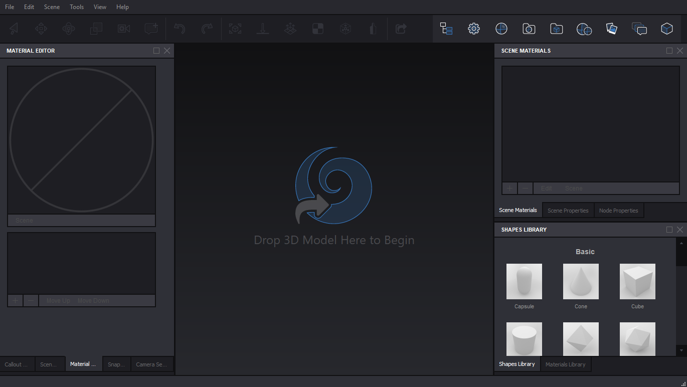 Koru shapes library