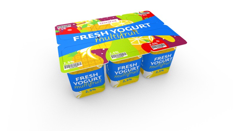 3D Yogurt Pack