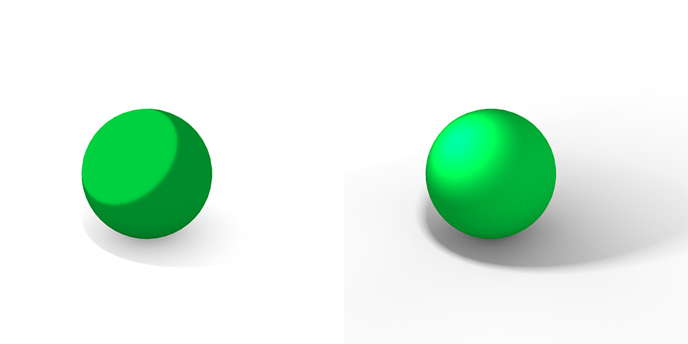 Computing shadows vs computing lighting