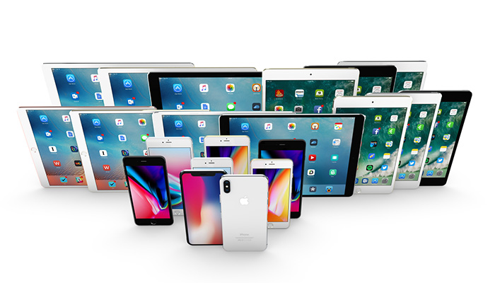 3D iPhoneX and other Apple devices models