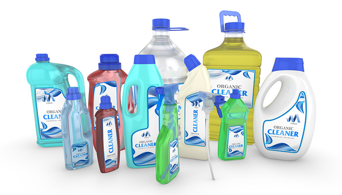 3D Plastic Bottles Set