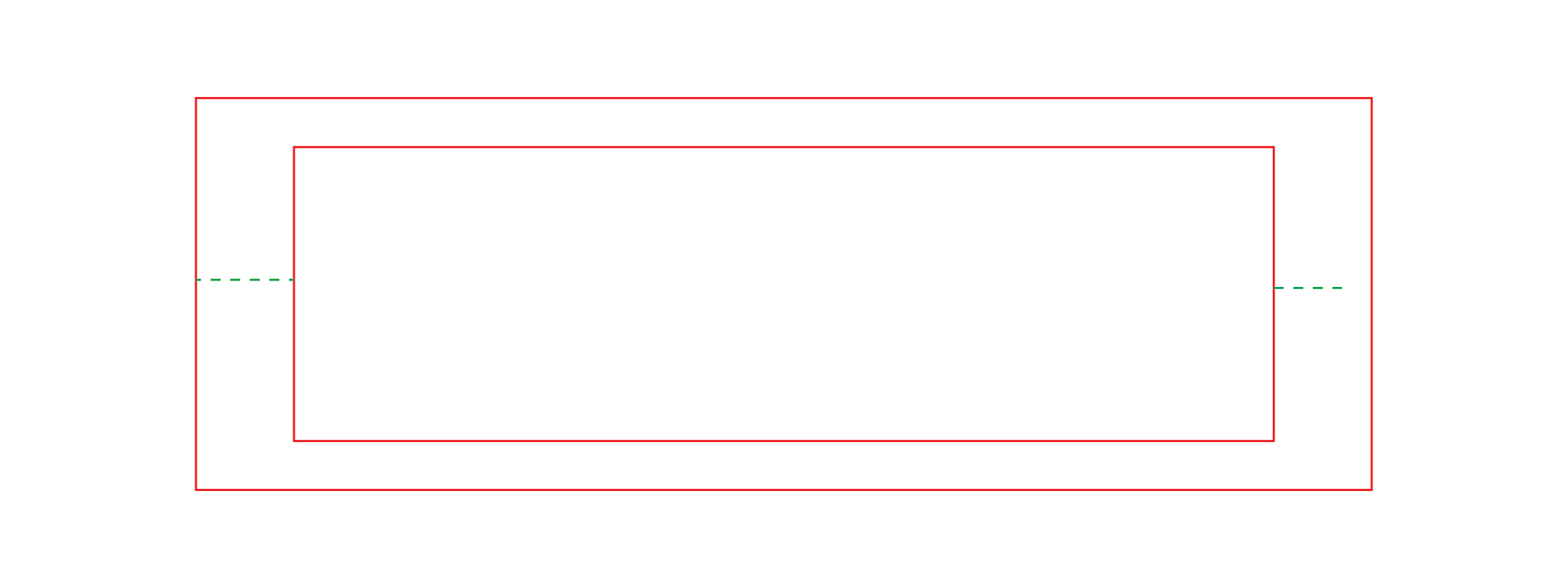Crease line becomes impossible because of the other crease line